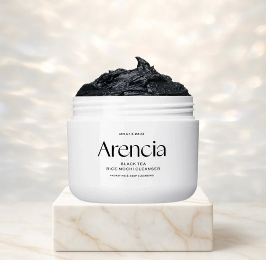 Arencia – Black Tea Rice Mochi Cleanser – 120g